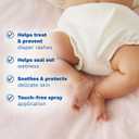 Mustela Baby Diaper Rash Cream Spray Touch-Free protectant with Zinc Oxide & Natural Avocado - Treats, Soothes and Prevents Diaper Rash- Fragrance-Free - 3 fl. oz