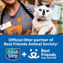 Fresh Step Light Weight Multi Cat Clumping Litter with Febreze, Low Dust, Odor Control with Ammonia Block Technology, Compatible in Automatic Litter Boxes, 15.4 lb.
