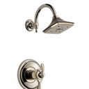 Brizo Charlotte® Tempassure® Thermostatic Shower Only, Cocoa Bronze / Polished Nickel