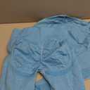 SUUKSESS Women 2 Piece Lounge Sets Going Out Y2K Foldover Pants Matching Pajamas (Large, Light Blue)