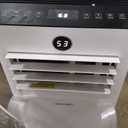 SereneLife 8000 BTU Portable Air Conditioner, Small AC Unit with Dehumidifier and Fan, Mini AC Unit with 350 Sq. Ft. Coverage, Timer Settings Up to 24 Hours and Window Mount Kit for Room (White)