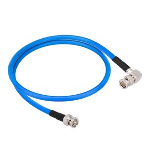 Superbat 3G/6G/12G SDI Cable 3ft Short Right Angle BNC Male to Male Belden 1694A Video Cable 75 Ohm BNC Jumper Supports HD-SDI/3G-SDI/4K/8K,for Cameras CCTV Monitor SDI Video Equipment