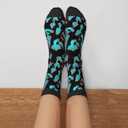 Mushroom Funny Socks Novelty Crew Socks For Women Men