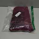 Sofra Women's Thin Cotton Zip Up Hoodie Jacket (Large, Burgundy)