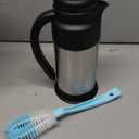 Creamer Pitcher for Coffee,0.75L/25 Oz Thermal Coffee Carafe,Stainless Steel Coffee Carafes for Keeping Hot and Cold,Double-Wall Design,12-Hour Hot & Cold,Leak-Proof,Portable for Travel,Camping,Office (25.4 Ounces)