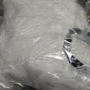 AISENO 60 Inch Christmas Tree Plush Skirt Decoration for Merry Christmas Party Faux Fur Christmas Tree Skirt Decorations (White)