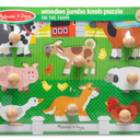 Melissa & Doug Jumbo Knob Farm 8pc