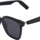 ciciglow Smart Glasses for Women Men, Polarized Lens Bluetooth 5.3 Smart Sunglasses, Built in Stereo Speakers Mic, Open Ear Clear Sound Headphone Glasses for Outdoor Driving Calling Music