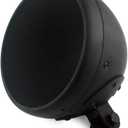 Boldness Motorcycle Universal 7" Headlight Housing Shell Lamp Bucket Bottom Mount Bucket LED Matte Black Fits for Harley