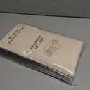 12 Pcs Plastic Christmas Tablecloth Rectangle Bulks, Disposable Beige Brown Green & Wine Red Party Tablecloth Xmas Table Cover for Picnic Birthday Christmas Party Supplies, 54x108 Inch