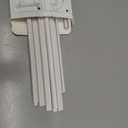 Delamu 128in Cord Hider for 1 Cord, Self-Adhesive Cord Covers for Wires on Wall, Easier Install Wire Covers for Cords on Wall, Cable Wire Hider, Cable Cover Management Raceway, W0.48 H0.3in, White