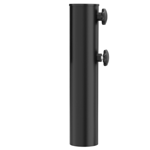 Universal Umbrella Pole Mount Replacement, Stainless Steel Umbrella Pole Bracket, Heavy Duty Umbrella Base Tube Pole Holder, Umbrella Base Replacement Parts for Garden Backyard Balcony Poolside