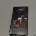 AAwipes Cleaning Swab Kit Microfiber Knitted Polyester Swab Sticks (5 Types, Total 100 Packs) Lint Free Swabs for Printer, Gun, Optics Lens, Camera, Arts and Crafts, Automotive Detailing (FA501)