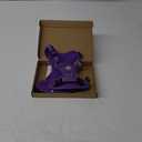 Hipubby Dog Harness Small Sized Dog, No Pull Pet Harness with 2 Metal Rings and Control Handle, Adjustable Soft Dog Vest with Reflective Strips, Easy Walking and Training for Small Dogs, Purple, S