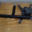 NAMON 2 in 1 Dual-use Music Stand & Desktop Book Stand, 100% Solid Wood, Height Adjustable from 16.5" to 51", with Page Paper Clip for Cookbooks, Sheet Music (with Large Panel: 16.5 * 11.8IN) (Non-wheeled)