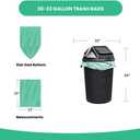 Reli. Compostable 33 Gallon Trash Bags | 40 Count | ASTM D6400 | Green | Eco-Friendly | For Compost