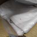 10x10 Canopy Replacement Top,Pop Up Canopy with 8 Drainage Holes,Canopy Tent Top Cover for Outdoor,Garden,Patio,Pavilion,Sun Shade.(TOP Only) (White)