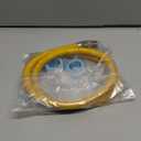 48" Flexible Gas Line Hose - Compatible with Dryer, Stove, Range & Water Heater | Stainless Steel Gas Range Connector Kit | 5/8" OD Line(1/2" ID) with 1/2" FIP & 1/2" MIP Fittings by TOMOON