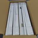 IMMERROT 4 Pack Kids Art Frames 8.5x11 Inch Kids Artwork Flip Frame Changeable for Picture Display, Children School Drawing Projects Storage, Horizontally Vertically Wall Hanging, Front Opening, White