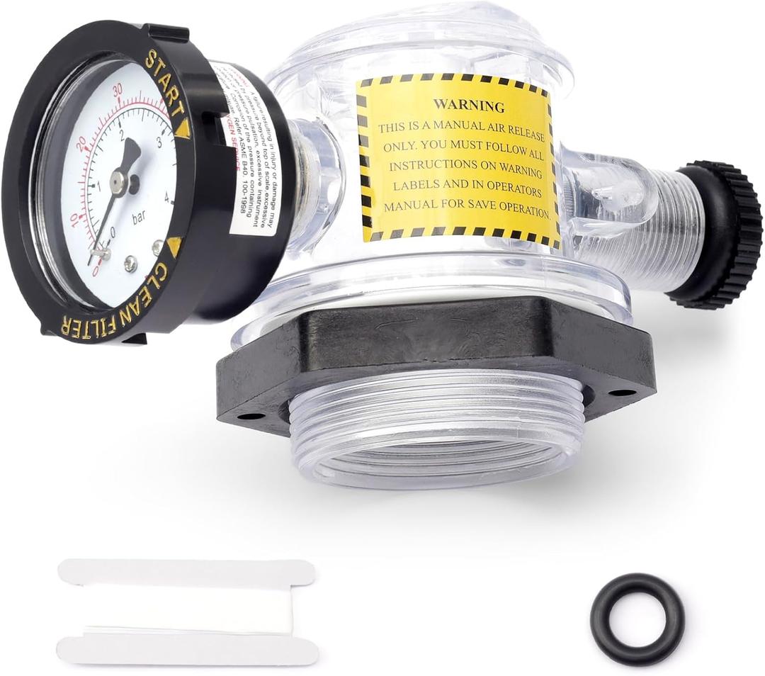 273564 273564Z Manual Air Relief Valve 273550 for Pool Spa Sand Filter Compatible with Pentair fit for Triton II,Triton C,TR100C,TR140C Replacement Assembly for Pool and Spa Filter Air Relief Valve