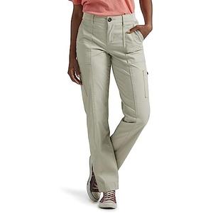Lee Womens Ultra Lux Comfort with Flex-to-go Utility Pant Size Large