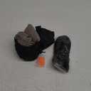 JefDiee Inflatable Foot Rest Pillow, Kids Airplane Bed, Adjustable 3 Layers Height Leg Rest Pillow, Airplane Travel Essentials Great for Office, Home, Trains, Cars (Grey)