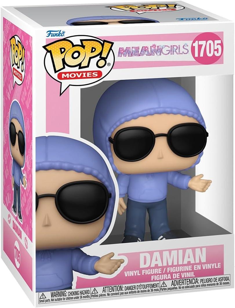Funko POP Movies: Mean Girls  Damien - Collectable Vinyl Figure - Gift Idea - Official Merchandise - for Kids & Adults - Movies Fans - Model Figure for Collectors and Display