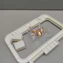 Foldable Bag Holder, No-Drill Adhesive Mount for 0.8" Thin Cabinet & Smooth Surfaces, Under Sink & Wall Mount Organizer for Kitchen, Bathroom, RV, Camper