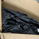STARTWO 14FT Outdoor Trampoline Cover/Tent, Fit for 8 Curved Poles Round Trampoline, Waterproof UV-Resistant Windproof, Easy to Install, Black(Cover Only)