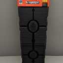 RhinoGear 11909RCMI 4 Piece RhinoRamp Vehicle Ramp Pair (12,000lb. GVW Capacity) and Wheel Chock Pair Bundle