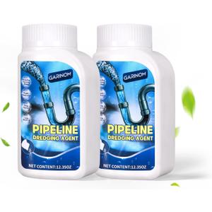 Pipeline Dredging Agent, Powerful Drain Cleaner Agent, Kitchen Unblocker, Sink and Drain Cleaner Powder for Kitchen Toilet Pipeline Quick Cleaning Tool