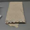 Smiry Rectangle Table Cloth, Waterproof Heavy Duty Vinyl Tablecloths, Wipeable Washable Table Cover for Kitchen and Dining Room (Beige, 60" X 84")