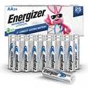 Energizer Ultimate Lithium AA Batteries Pack, 1.5V AA Batteries, 24 Count