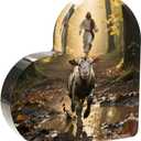 Jesus & Lamb Christian Decor  Gifts for Catholic Women, Moms, Sisters & Friends  Birthday, Easter & Christmas (3.9'')