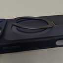 CASEKOO Ultra-Magnetic Stand for iPhone 17 Pro Max Case [Military Drop Protection] [Compatible with MagSafe] Translucent Shockproof Matte Slim Ring Holder Case for iPhone 17 ProMax 6.9", Deep Blue