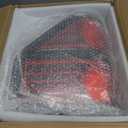 Boine Tail Light Compatible With 2009 2010 2011 2012 2013 2014 Ford F150 F-150 Left Driver and Passenger Side Rear Light Housing Brake Lamp - Red Smoked Tail Light