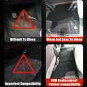 GXARTS Fit for Toyota Corolla 2014-2019 Floor Mats Replacement, 3PC Black Velour Carpet Front & Rear Car Floor Liners