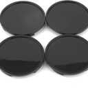RTrhinotuning 4PCS 3.03 inch / 77 mm Wheel Center Caps Black Base for 2015-2019 F150 2015-2018 Expedition Wheel Rim Accessories, OD: 3.03 / 77 mm, ID: 2.83" / 72 mm