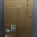 DEVAISE Lateral File Cabinet Rolling Printer Stand with 2 Open Storage Shelf, 3 Drawer Storage Organizer with Wheels Adjustable Shelf for Home Office Small Space, Rustic Brown