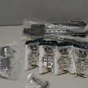 Pocket Door Slide, Cabinet Pocket Door Slide, Pivot Door Slide Hardware Inset,Cabinet Pocket Door Hardware Kit Fit for Inset Door, Cabinet Door (14in, Pieces, 2)