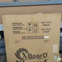 XBoard Extra Large Magnetic White Board and Bulletin Corkboard Combination, 60 x 40 Inch Foldable Dry Erase & Cork Combo Board for Wall with Aluminum Frame, 5' x 3' Notice Memo Board Pin Vision Board