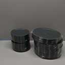 PULOTE 200PCS Green Plastic Plates - Heavy Duty Green Disposable Include 100 Each (10 inch Dinner & 7 inch Dessert) Plates for Christmas Party