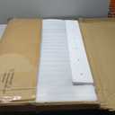 ROLOVE Vanity Mirror with Lights, 32" x 22" Large Lighted Vanity Mirror with Dimmable 3 Modes, LED Makeup Mirror, USB Charging Port, Tabletop or Wall-Mounted Square White