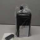 Space Heaters for indoor use, 1500W Portable Heaters with Remote, PTC Ceramic Electric Heater for Bedroom, 70Oscillation, 12h Timer, Noise level below 37dB (QX-BLACK)