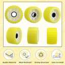 Zhehao Boat Trailer Wobble Rollers Ribbed 3" x 5" with Pins