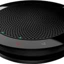 Jabra 7410-109 Model Speak 410 USB Speakerphone, Plug and Play Solution, Works with All PCs, Outstanding Sound Quality, Full Compatibility with UC Systems & VoIP Clients, LED Indicators