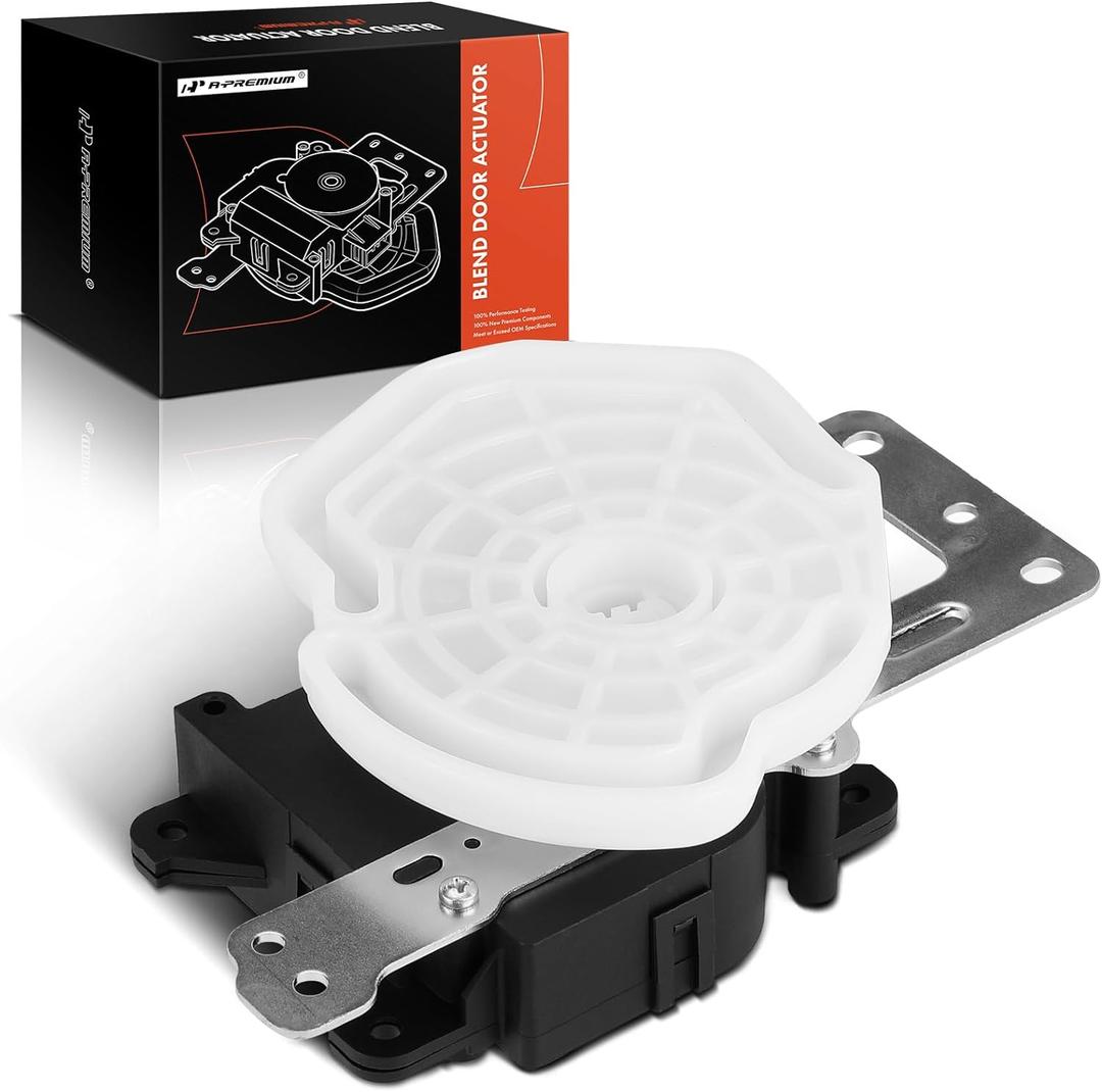 A-Premium HVAC Heater Blend Door Actuator - Replaces 79140-SNA-A01 - Compatible with Honda Civic 2006 2007 2008 2009 2010 2011 - Main, Mode Actuator