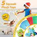 Zeaxuie 25 Pack Luxury Dog Chew Toys for Puppy, Dog Toys with Ropes, Treat Ball and Squeaky Puppy Toys for Teething Small Dogs