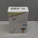 Cat Toy Interactive for Indoor Cats, Smart USB Rechargeable Door Hanging Automatic Retractable Kitten Toys, Teaser Electronic Self Play Feather Cat String Toy Attached with 3 Catnip Mice White (Blue)