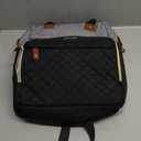 LOVEVOOK Laptop Backpack for Women, 15.6'' Waterproof Nurse Bag Teacher Work Backpack Purse for Women, Travel Computer Backpack for College Office Business Ladies (Gray Black)